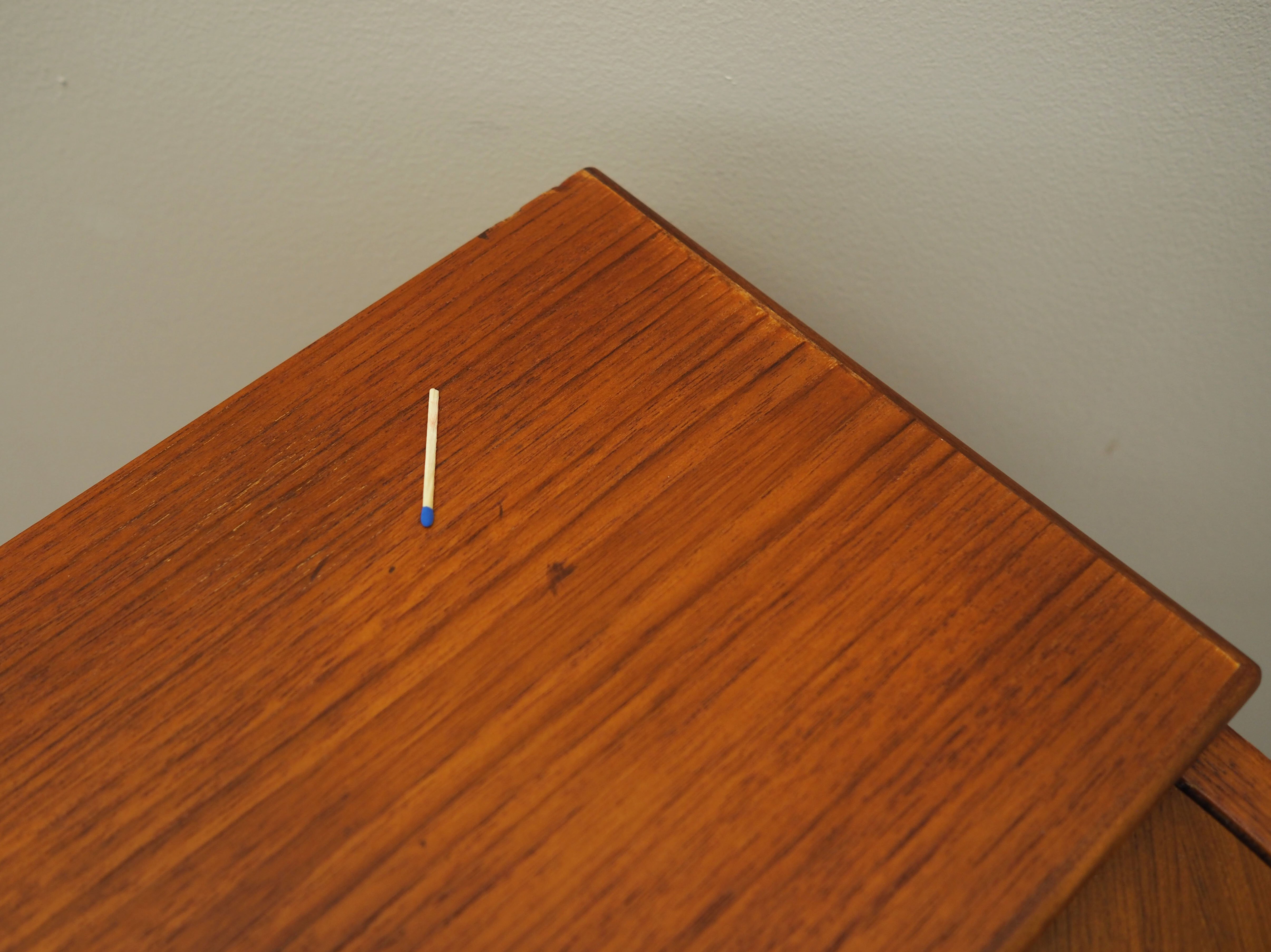 Teak secretary, Danish design, 1970s, production Denmark