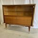 Showcase cabinet vintage wooden storage