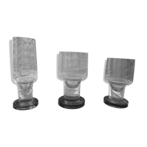 Ensemble de verres fumés