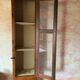 Antique solid wood display cabinet – narrow cabinet