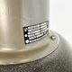 Grande Lampe d'Usine Industrielle en Émail Gris Foncé d'Elektrosvit, 1960s