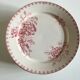 Set of 12 dinner plates of Sarreguemines land of iron décor Vega early 20th