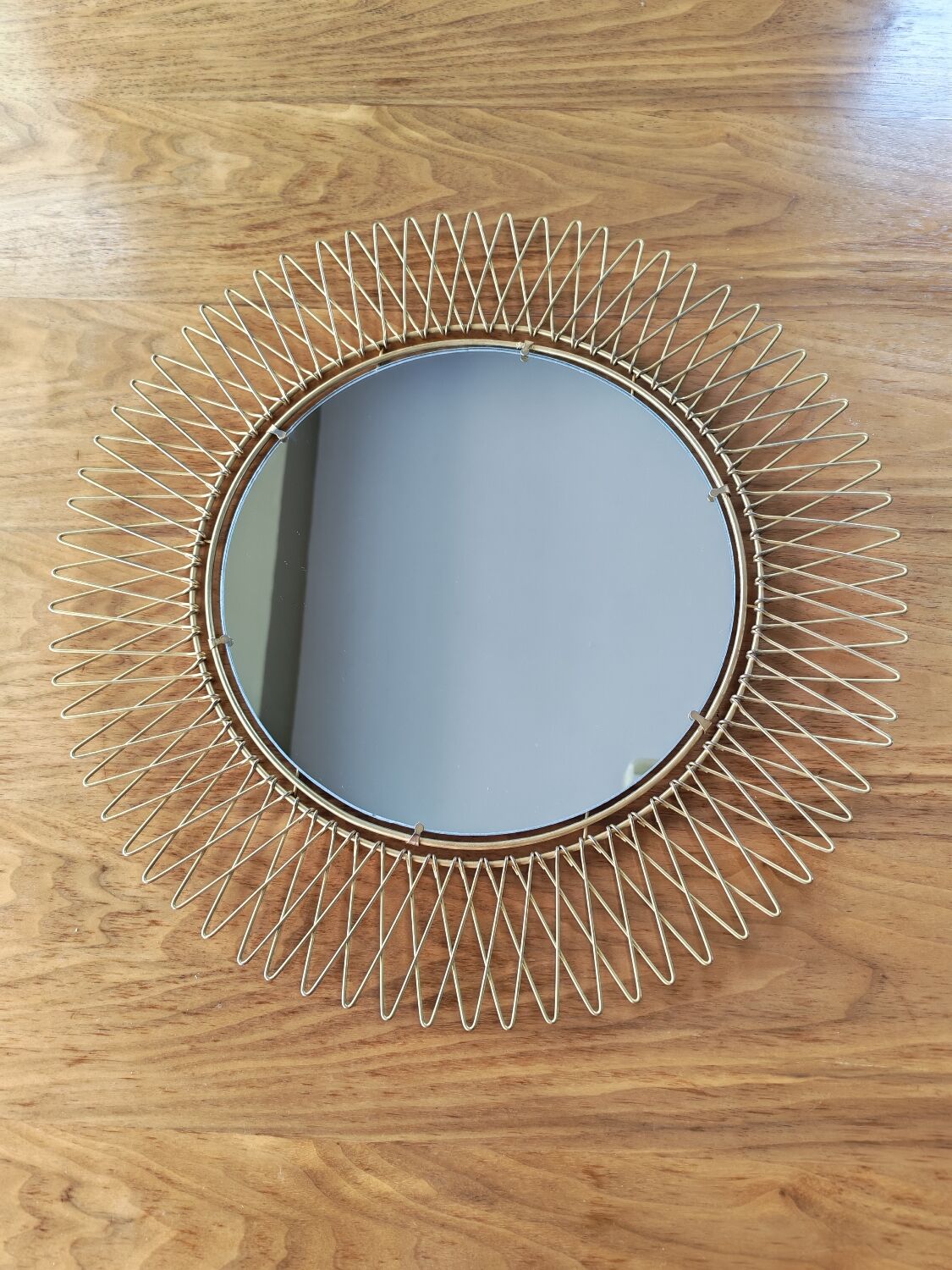 Large sun mirror Erdecor from the 1950s.