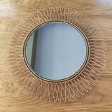 Large sun mirror Erdecor from the 1950s.