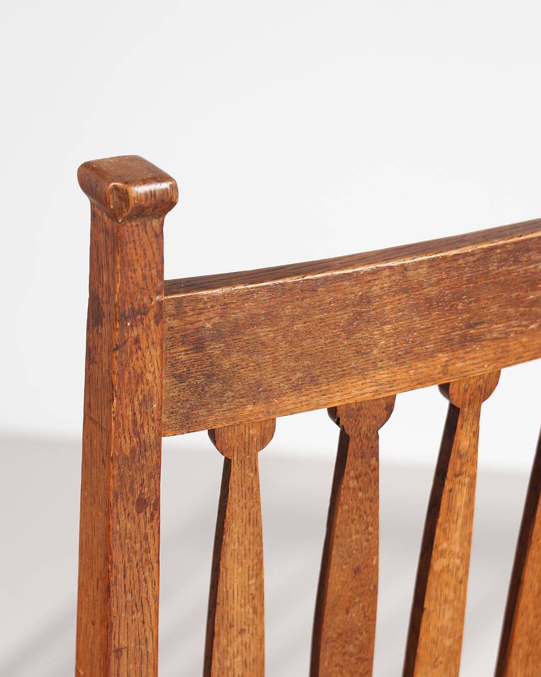 4 Art Deco Oak chairs