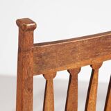 4 Art Deco Oak chairs