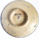 Ancient Moroccan ceramic plate from Fez