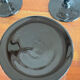 6 art deco glasses fine feet