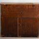 Antique white desk chest of drawers (circa 1920)