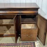 Victorian enfilade from the 19th century in mahogany