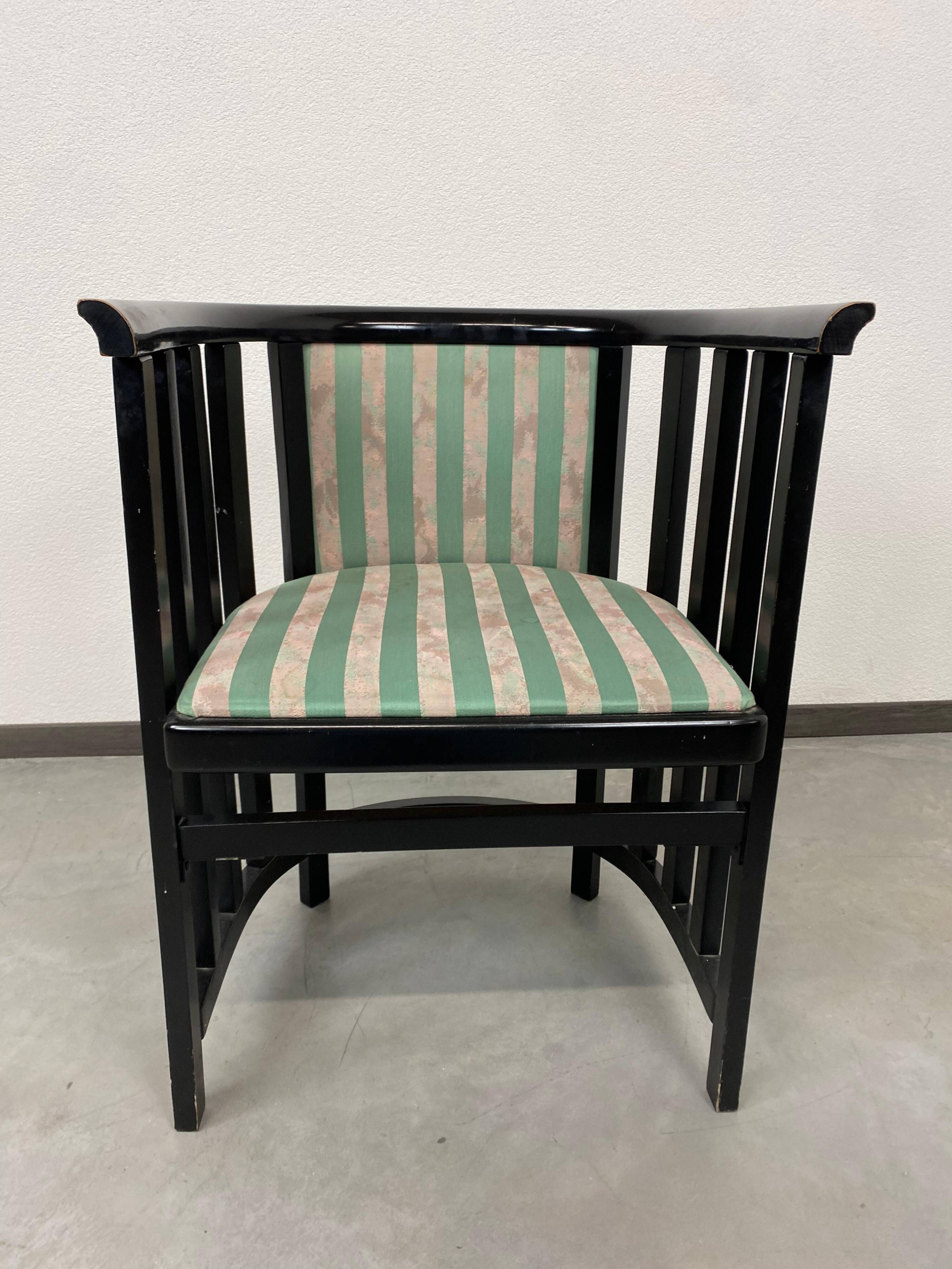 Fledermaus seating group by Josef Hoffmann, produced by Wittmann Vienna.