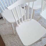 Set of six vintage Scandinavian chairs