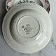 Lot de 6 assiettes creuses anciennes LONGWY modèle Alsace