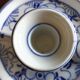 Bougeoir en porcelaine du 19ème