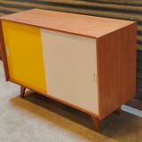 Buffet U 452 Yellow by Jiri Jiroutek for Interier Praha 1960