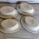 Set of 4 Charles Amand ceramic ramekins
