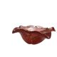 Murano, vide poche forme mortier fleur rose et or XXème