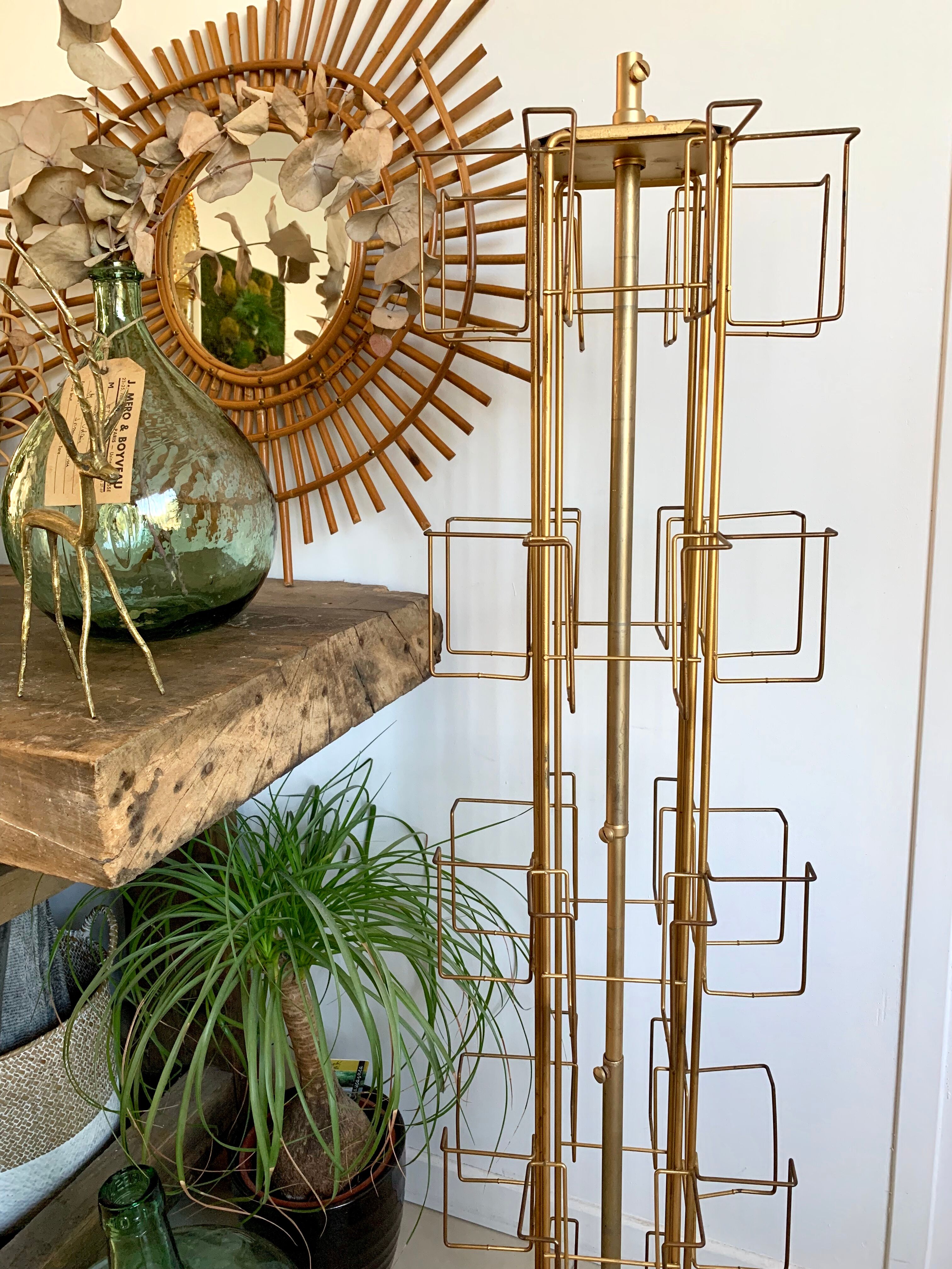 Show turnstile gilded postcards