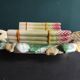 Vintage French asparagus serving tray in Majolica
