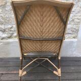 Old rattan chair