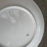 Plat à gâteaux en faïence Badonviller, FB 81, vintage et design