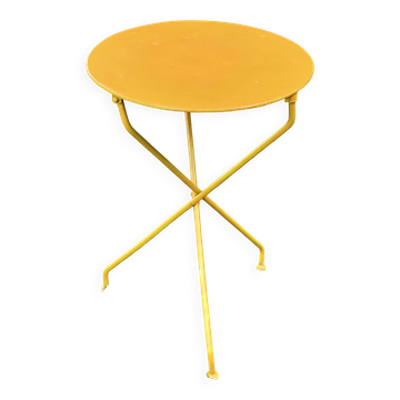 Table guéridon de jardin 1930 fer forgé