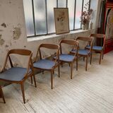 6 chairs by Johannes Andersen