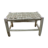 Traditional Moroccan bench