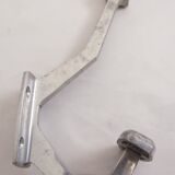 3 hooks vintage aluminum