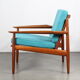 Scandinavian teak armchair by Arne Vodder for Gløstrup Mobelfabrik
