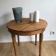 table d'appoint ronde en bois