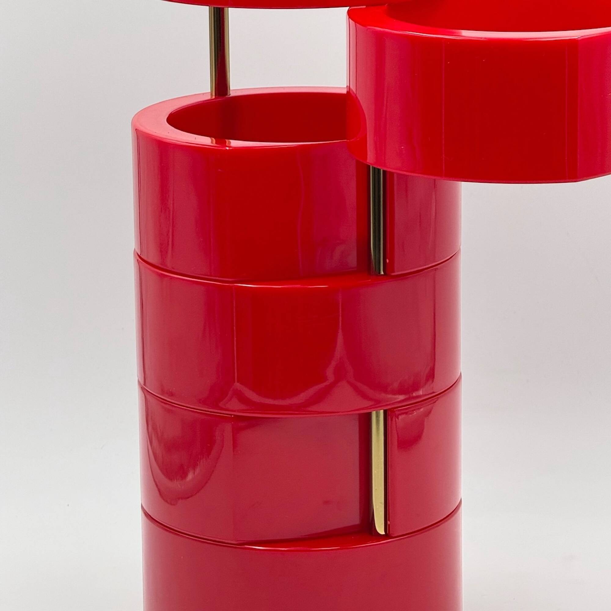 Mid Century Floor or Table Etagere by MB Italy, 1970s