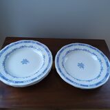 Antique porcelain plates from Gien