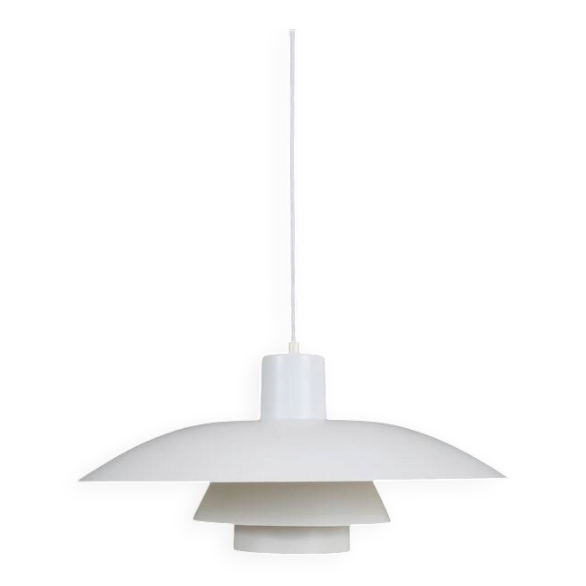 Louis Poulsen / Poul Henningsen “PH 4-3” pendant lamp / Mid-century Danish modern design / 1970s