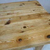 Mountain farm table and two benches