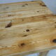 Mountain farm table and two benches