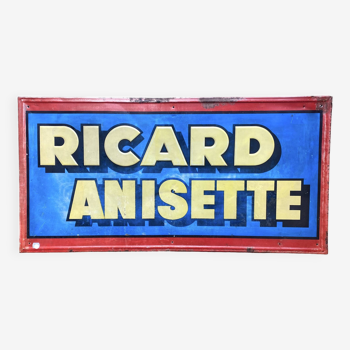 Plaque Ricard anisette