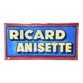 Plaque Ricard anisette