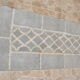 80s cowhide patchwork carpet