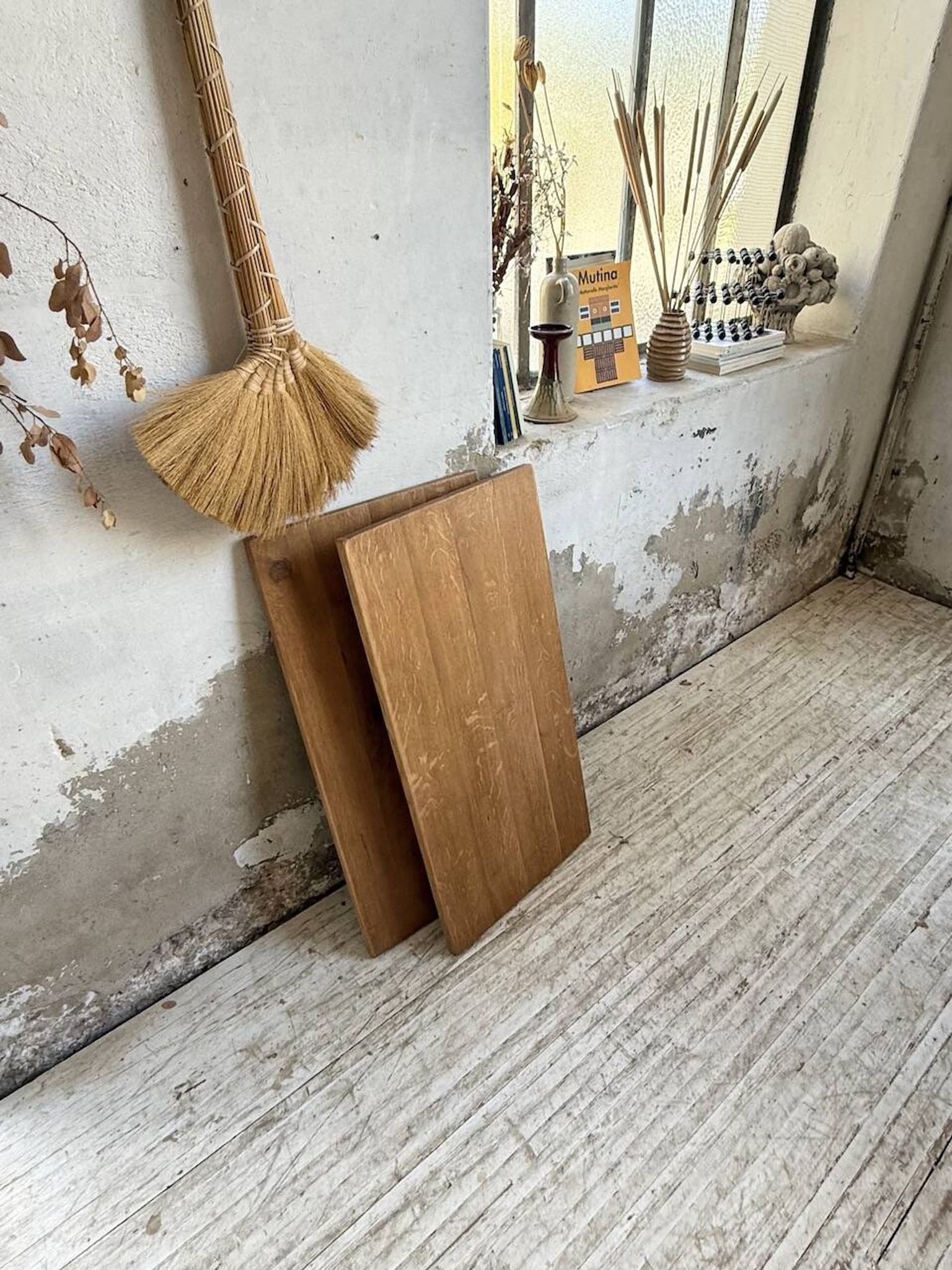 Table de ferme extensible en chêne massif