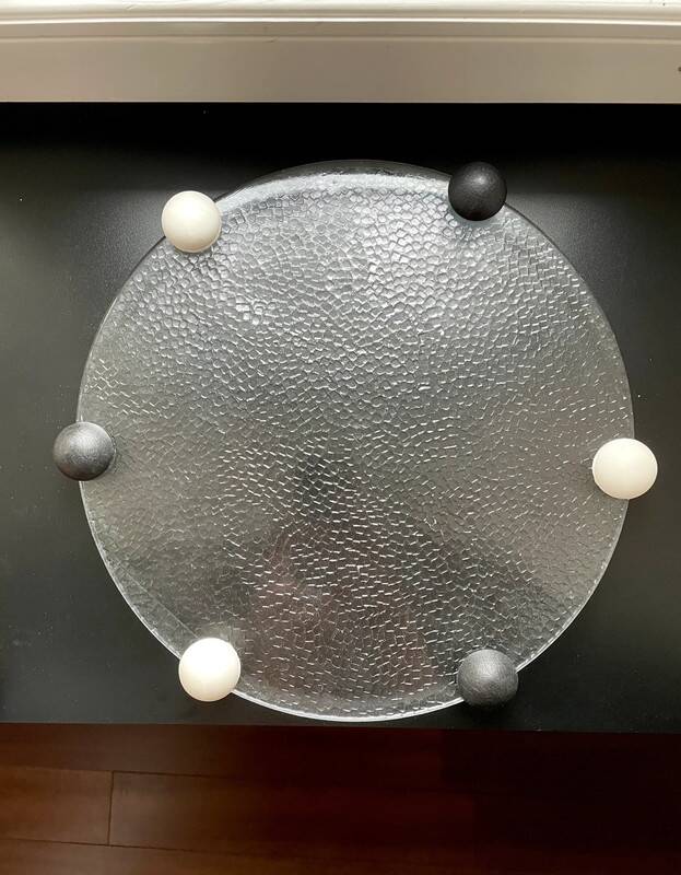 IVV "Luna" multi-ball platter - Vintage 80s design - Rare