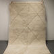 Beni ouarain white carpet 255x160cm