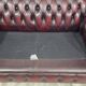 Leather sofa in Chesterfield style