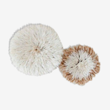 Set of 2 juju hats white and beige