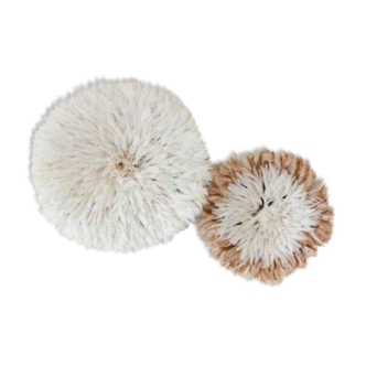 Set of 2 juju hats white and beige