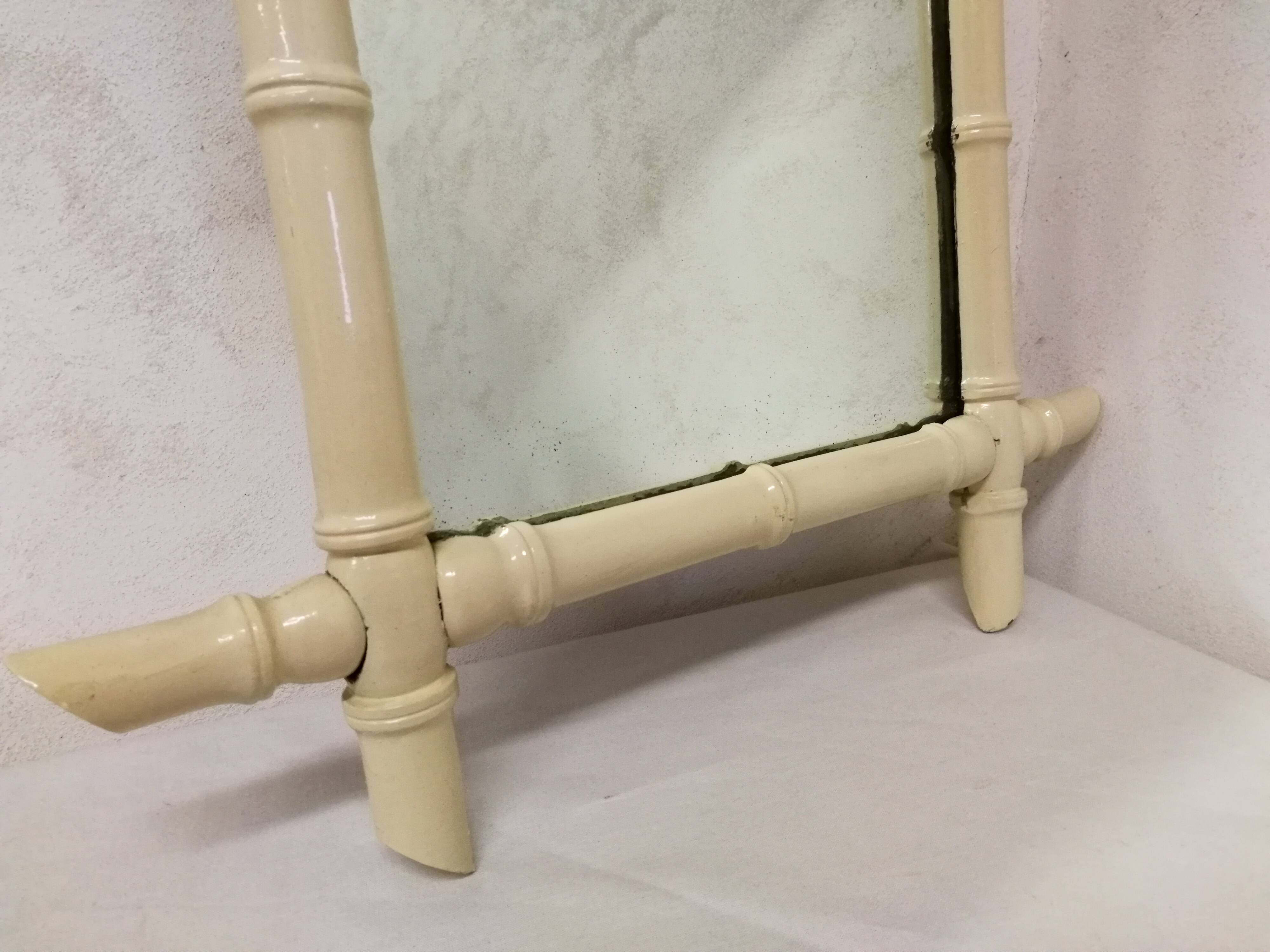 Wooden mirror