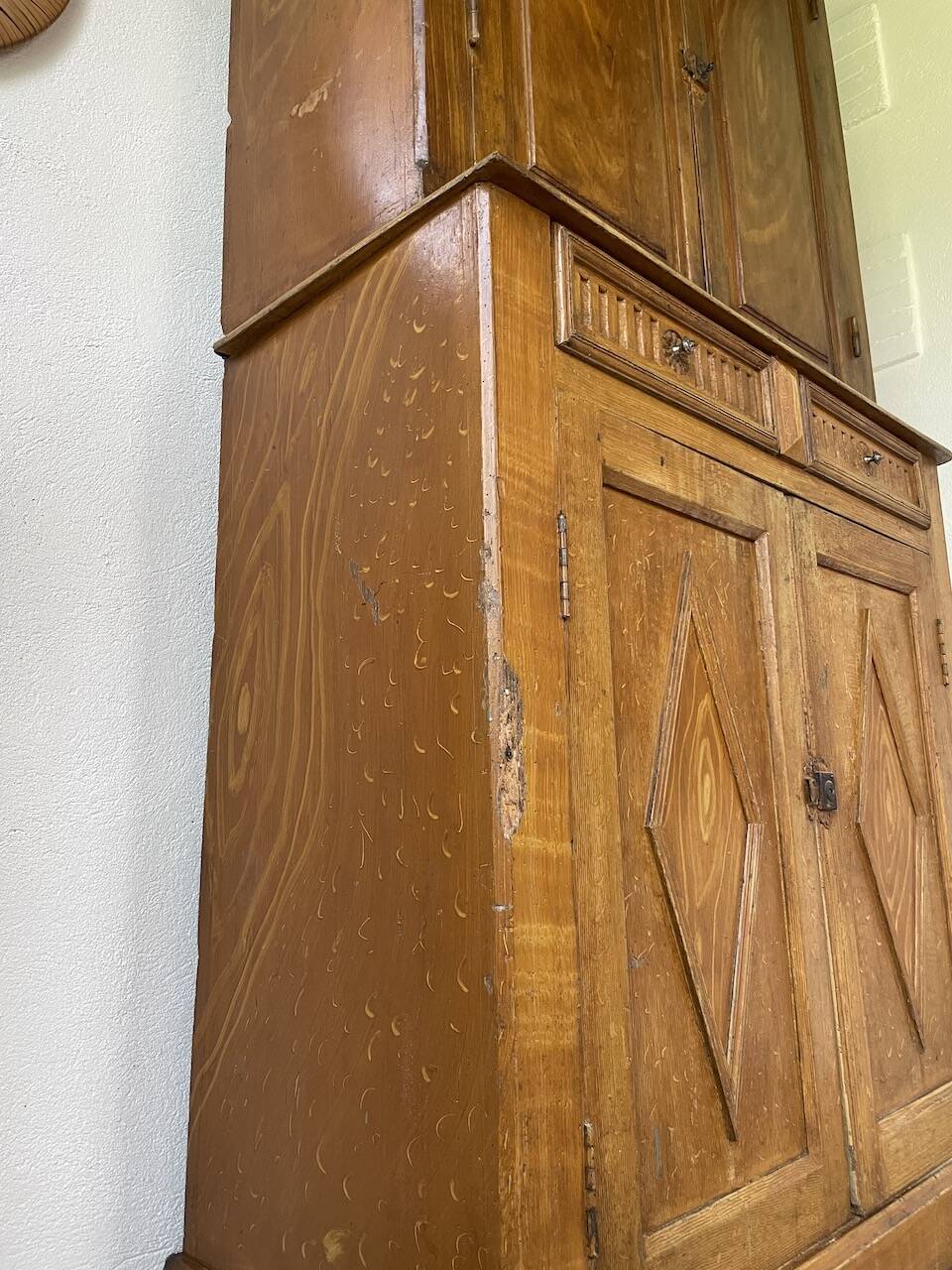 Two-body grocery cabinet, 1900