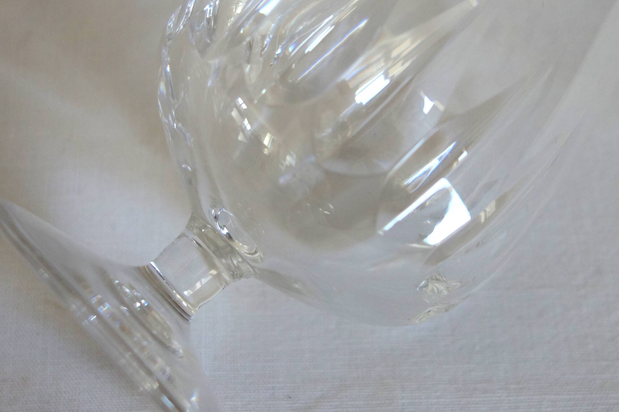 Set of 6 vintage Villeroy & Boch Cognac glasses stamped