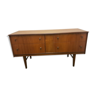 Commode en teck vintage