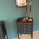 Paire de table de nuit de style